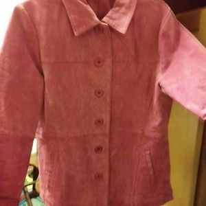 Pink Suede Spiegel jacket